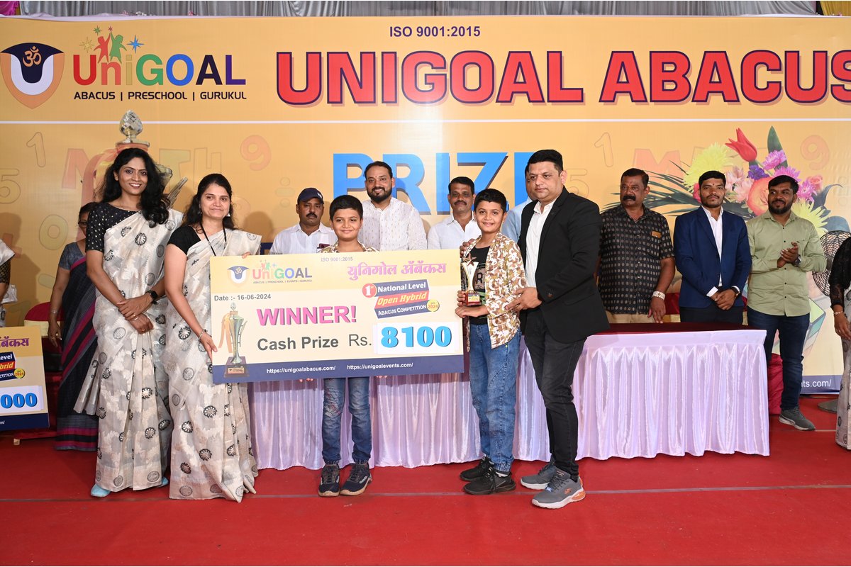 Valay got Rs.8100 Cash , Trophy and Certificate, Branch Bhosari